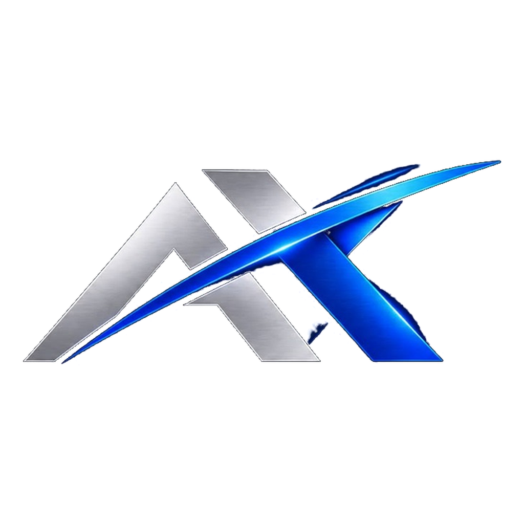 Monograma AX da Alpha X Solutions